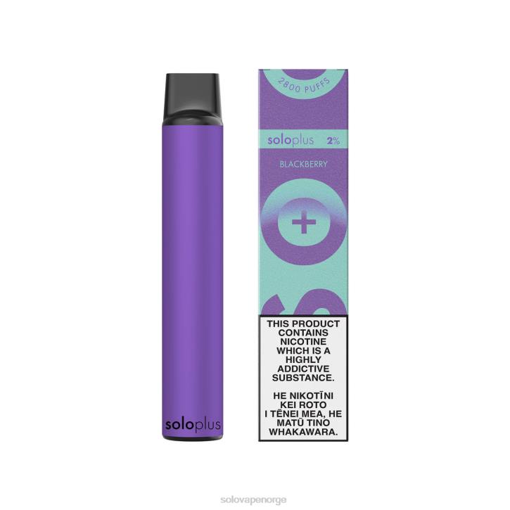 Solo Plus engangs vape paradis samling bjørnebær JR2238 | Solo Vape Review