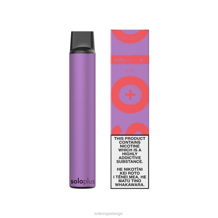 Solo Plus engangs vape sur JR2225 | Solo Vape Norge