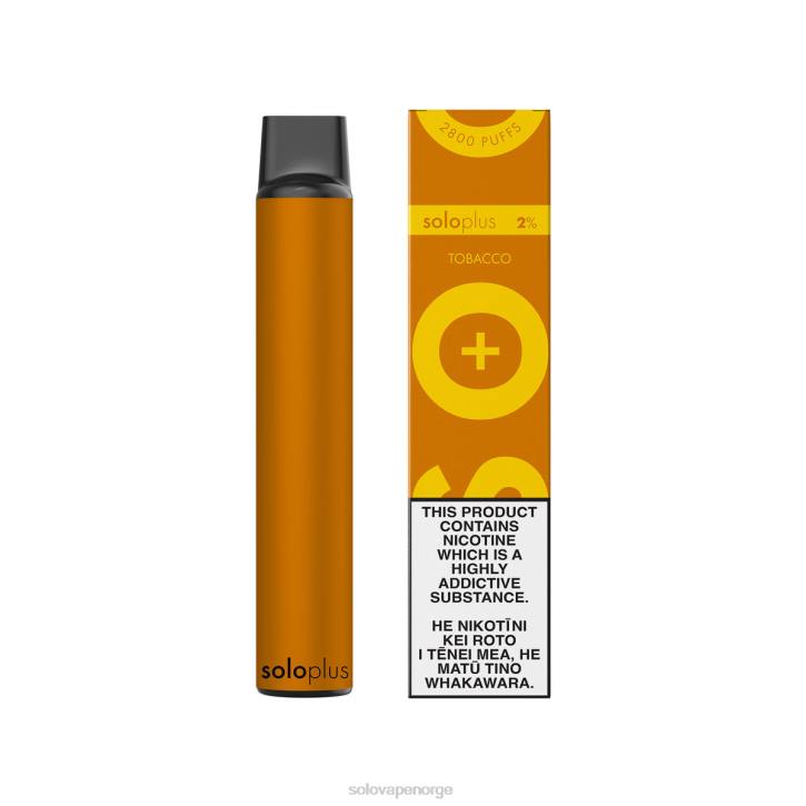 Solo Plus engangs vape tobakk JR2224 | Solo Vape Kjøpe