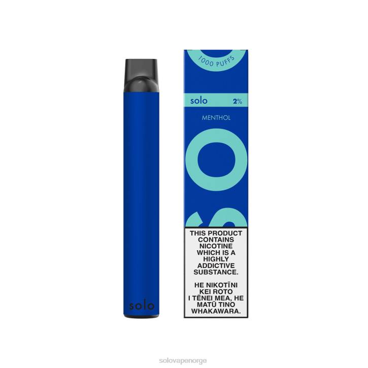 Solo engangs vape mentol JR228 | Solo Vape Kjøpe