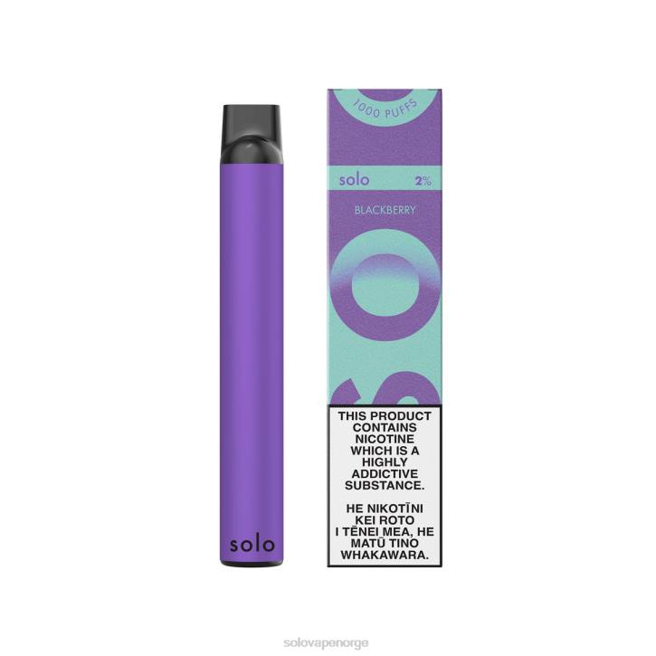 Solo engangs vape paradis samling bjørnebær JR2222 | Solo Vape Review