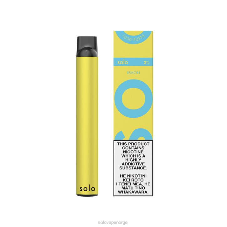 Solo engangs vape sitron JR2215 | Solo Disposable Vape Review