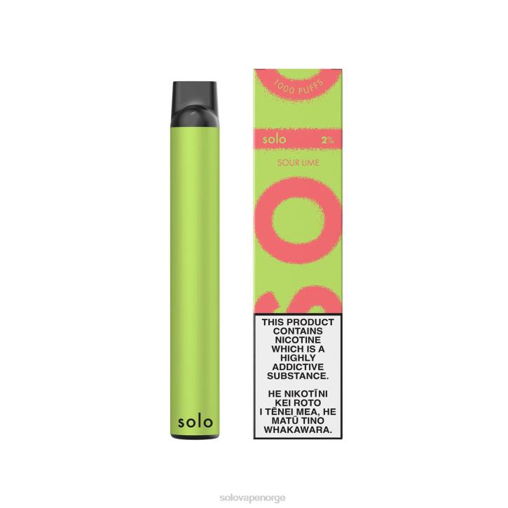 Solo engangs vape sur lime JR2218 | Solo Vape Oslo