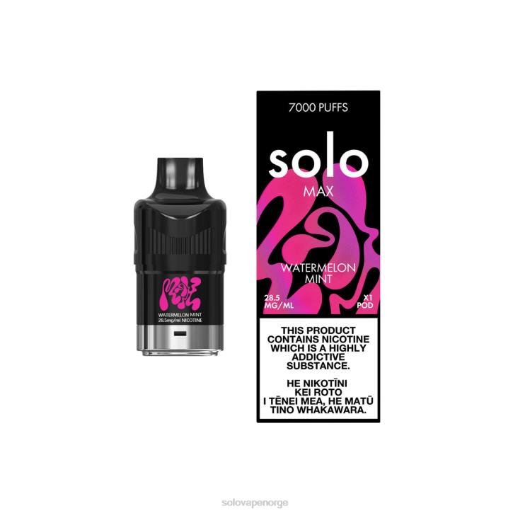 Solo MAX pod vannmelon mynte JR2286 | Solo Vape Review