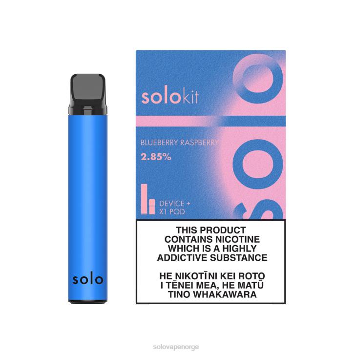 Solo podsett blåbær bringebær JR2243 | Solo Vape Pris