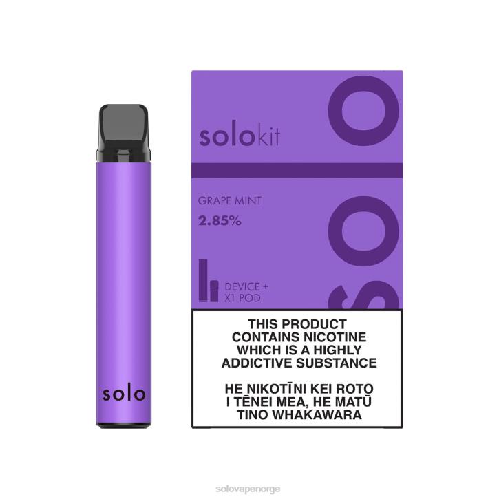 Solo podsett druemynte JR2245 | Solo Vape Nicotine Levels